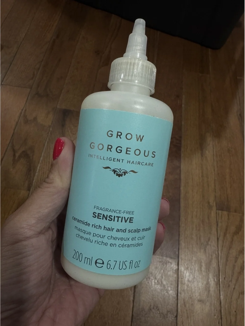 Grow Gorgeous Sensitive Ceramide Rich Hair and Scalp Mask 200ml